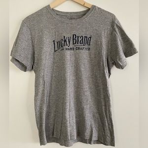 Lucky Brand Sleepwear Gray T-Shirt